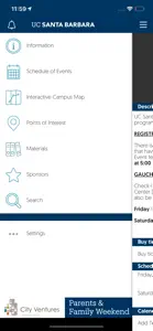 UC Santa Barbara Events screenshot #2 for iPhone