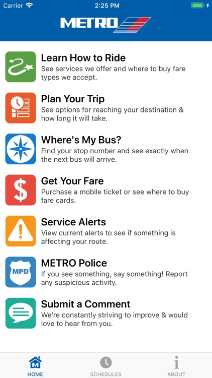 RideMETRO