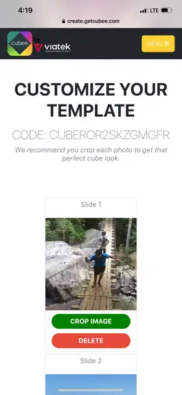 Game screenshot Cubee PhotoLive AR apk