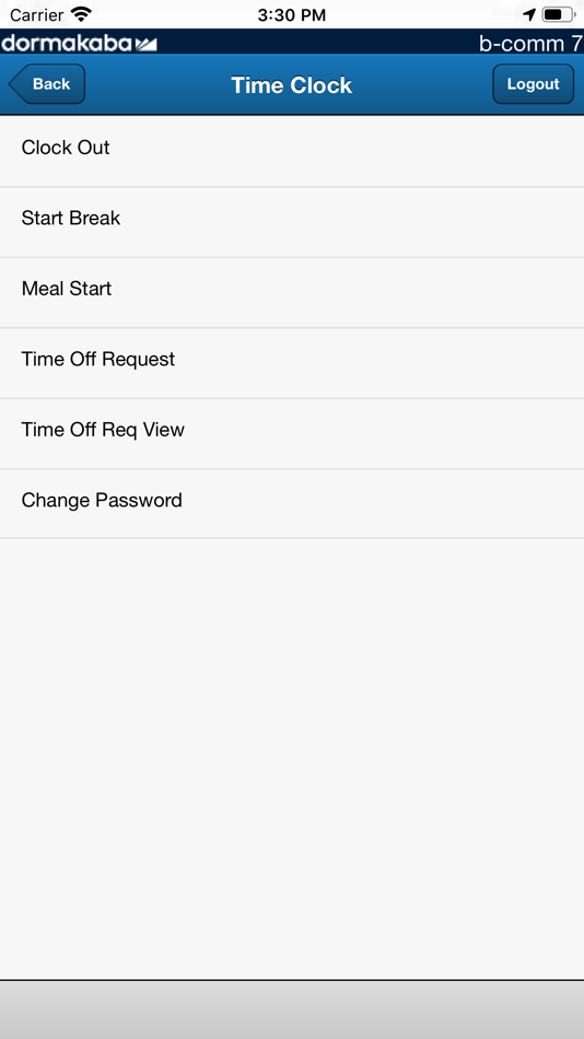 #4. b-comm (iOS) 由: Kaba Workforce Solutions