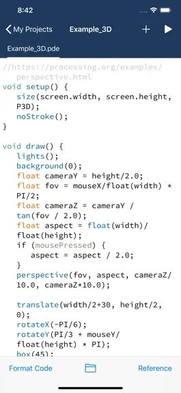 Game screenshot Processing & p5.js iCompiler hack