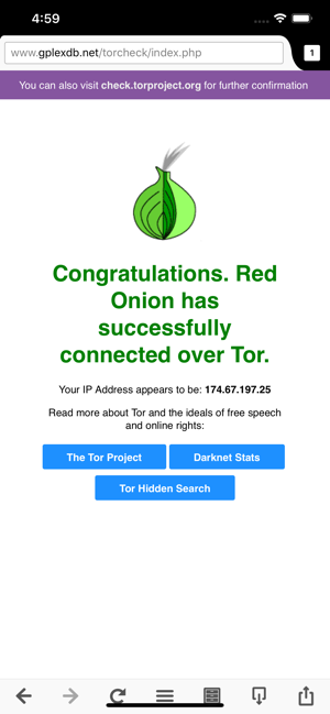 ‎Purple Onion - Anonymous VPN Screenshot