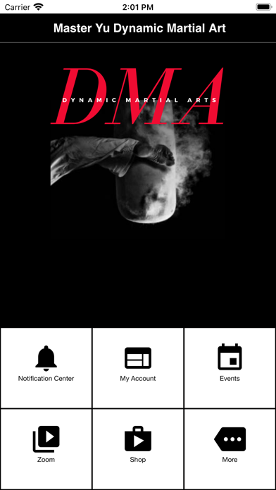 Master Yu Dynamic Martial Art iPhone screenshot 1 - Business app