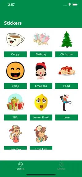 Game screenshot Sticker Packs - Messages Apps mod apk