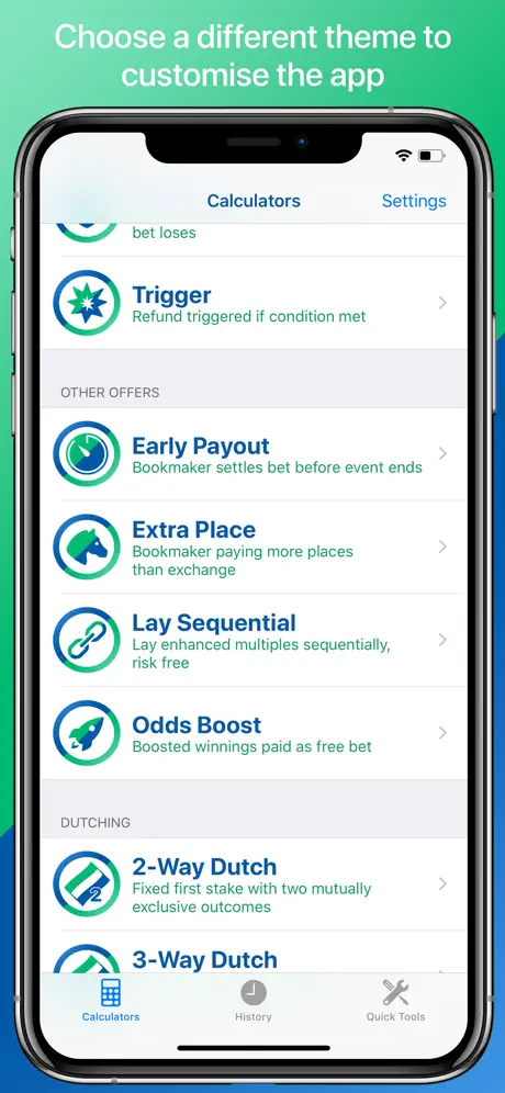 Matched Betting Calculators