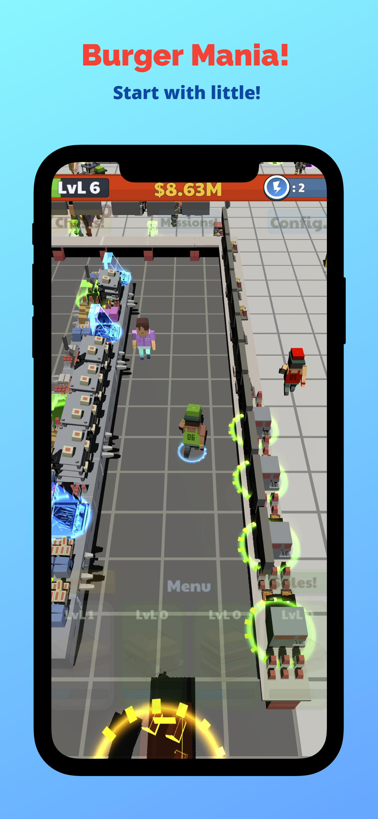 Burger Mania! - Idle Tycoon screenshot 3