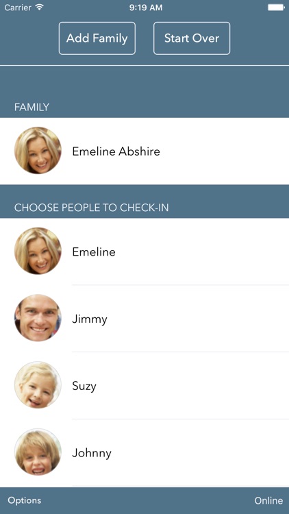 e360 ChMS Check-in App