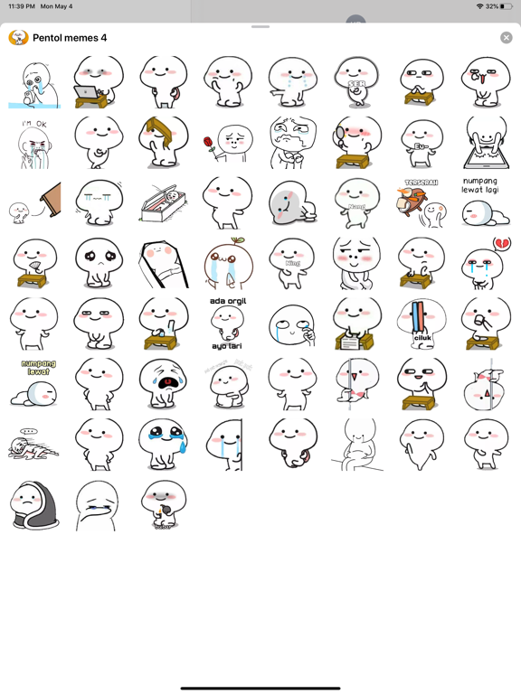 Screenshot #5 pour New Pentol Stickers Memes 4