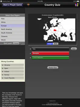Game screenshot Country Quiz HD hack