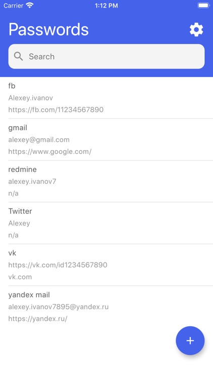 SOLID Password Manager