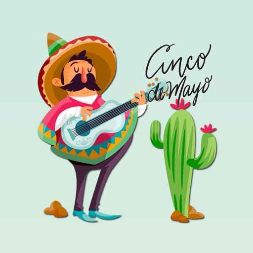 Cinco De Mayo Mexico Stickers icon