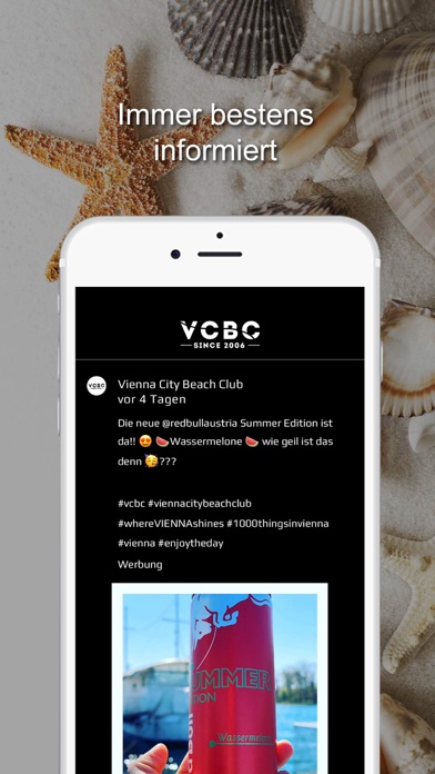 Vienna City Beach Club VCBC Screenshot