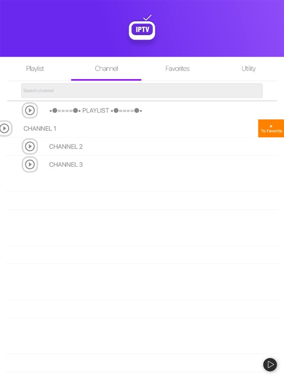 Screenshot #6 pour IPTV Easy - m3u Playlist