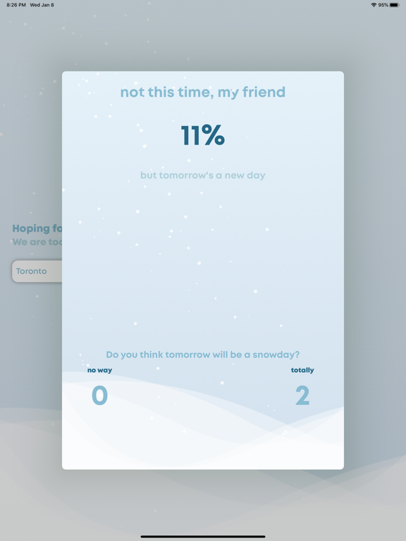Screenshot #5 pour The Snowday App