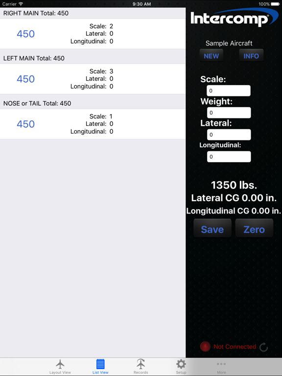 Screenshot #5 pour iACWeigh