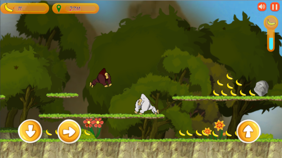 #1. Monkey Kong Adventure (iOS) โดย: Pix Arts