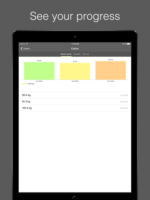 My Lift: Measure your strengthのおすすめ画像5