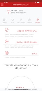 Monaco Telecom screenshot #3 for iPhone