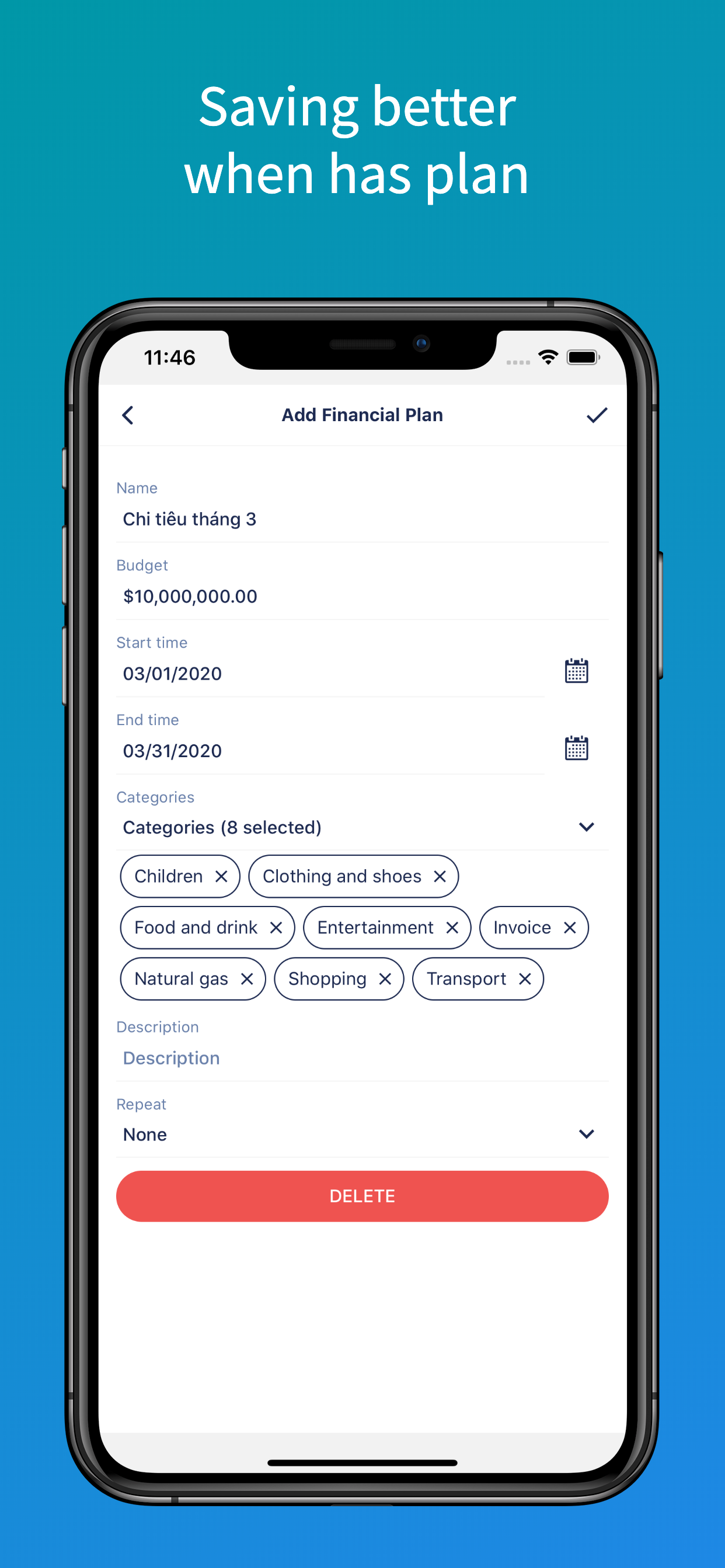 SmartMoney - Budget Planner screenshot 3