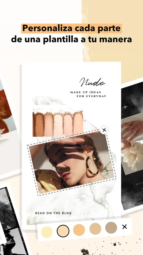 Pic collage, fonts and filters
