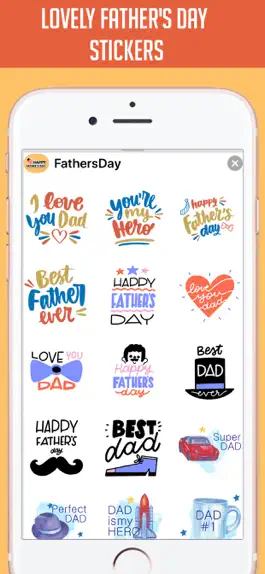Game screenshot Father's Day 2020 Stickers mod apk