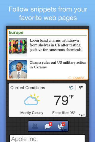 NetSnips: Web Clips Dashboard - náhled