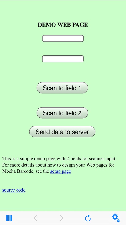 Barcode Lite - to Web Scanner - 2.3 - (iOS)