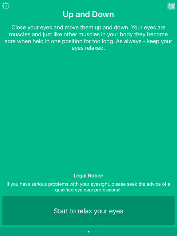 Screenshot #4 pour Eye Relax: Exercise eyesight