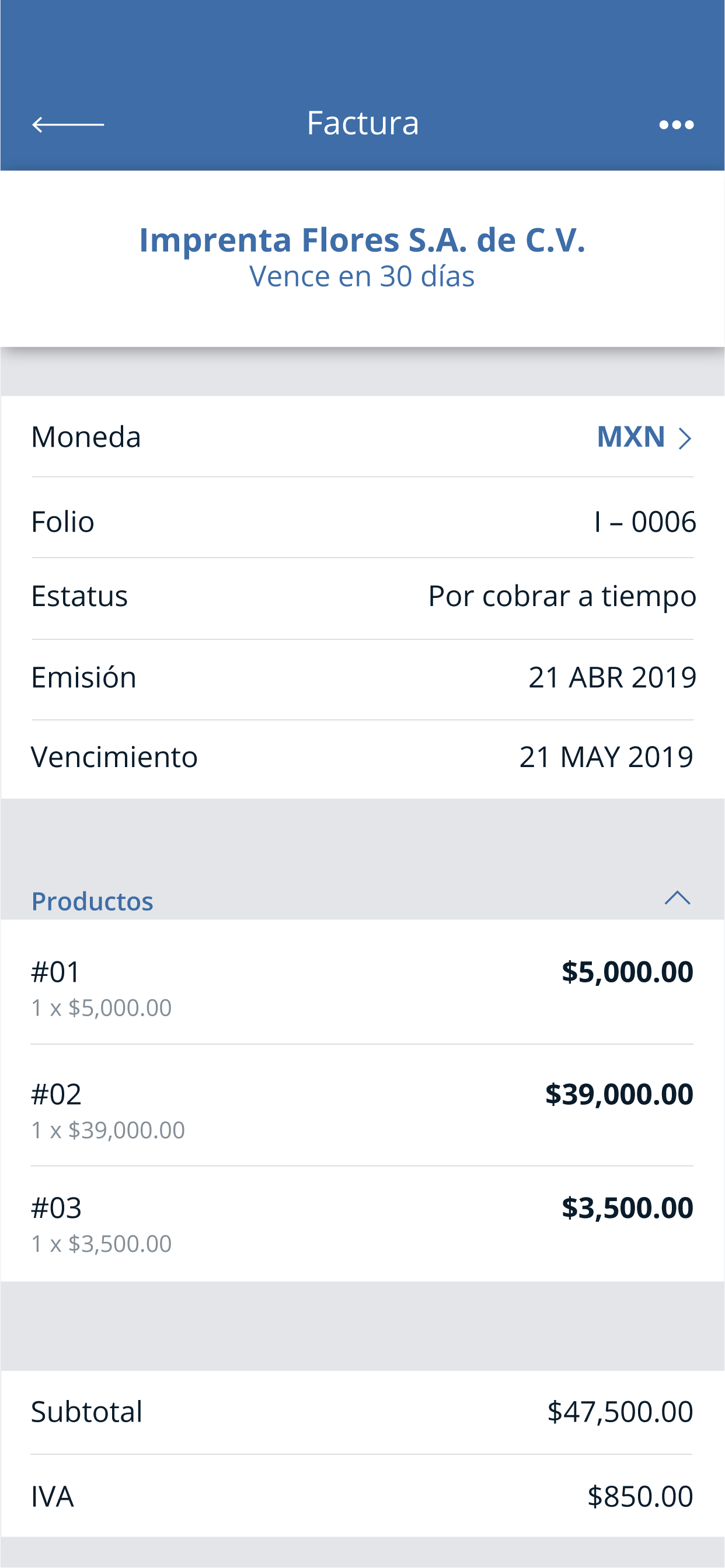 Interfactura App
