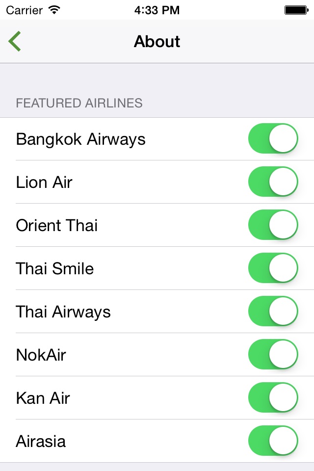 ThaiFlight screenshot 4