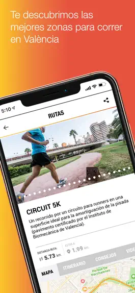 Game screenshot Valencia Ciudad del Running apk