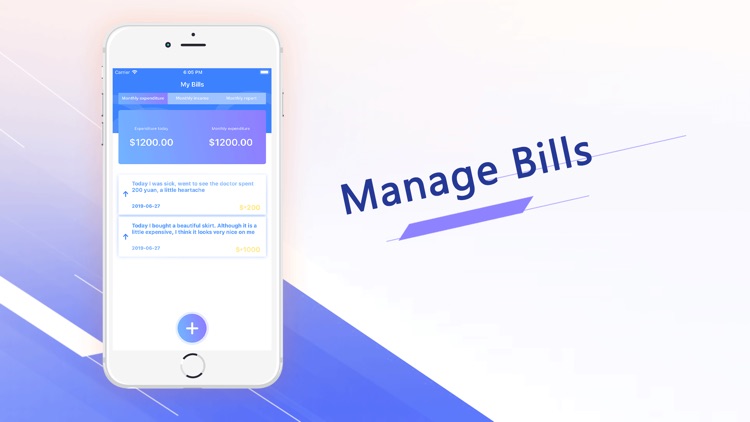 My Bills:Cost details