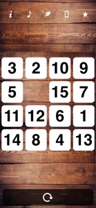 15 Puzzle Sliding Number Game screenshot #2 for iPhone