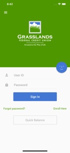 Grasslands FCU screenshot #1 for iPhone