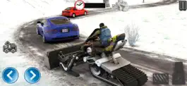 Game screenshot Снег Велосипед салазки ездок3D hack