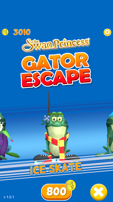 Swan Princess Gator Escape Screenshot