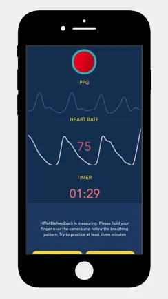 HRV4Biofeedback iPhone image 1