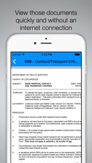 la county paramedic iphone screenshot 2