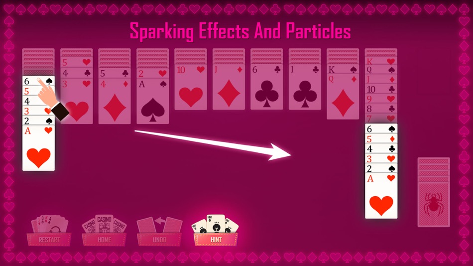 #2. Spider Solitaire - A Card Game (iOS) Podle: Phoenix Mind Games