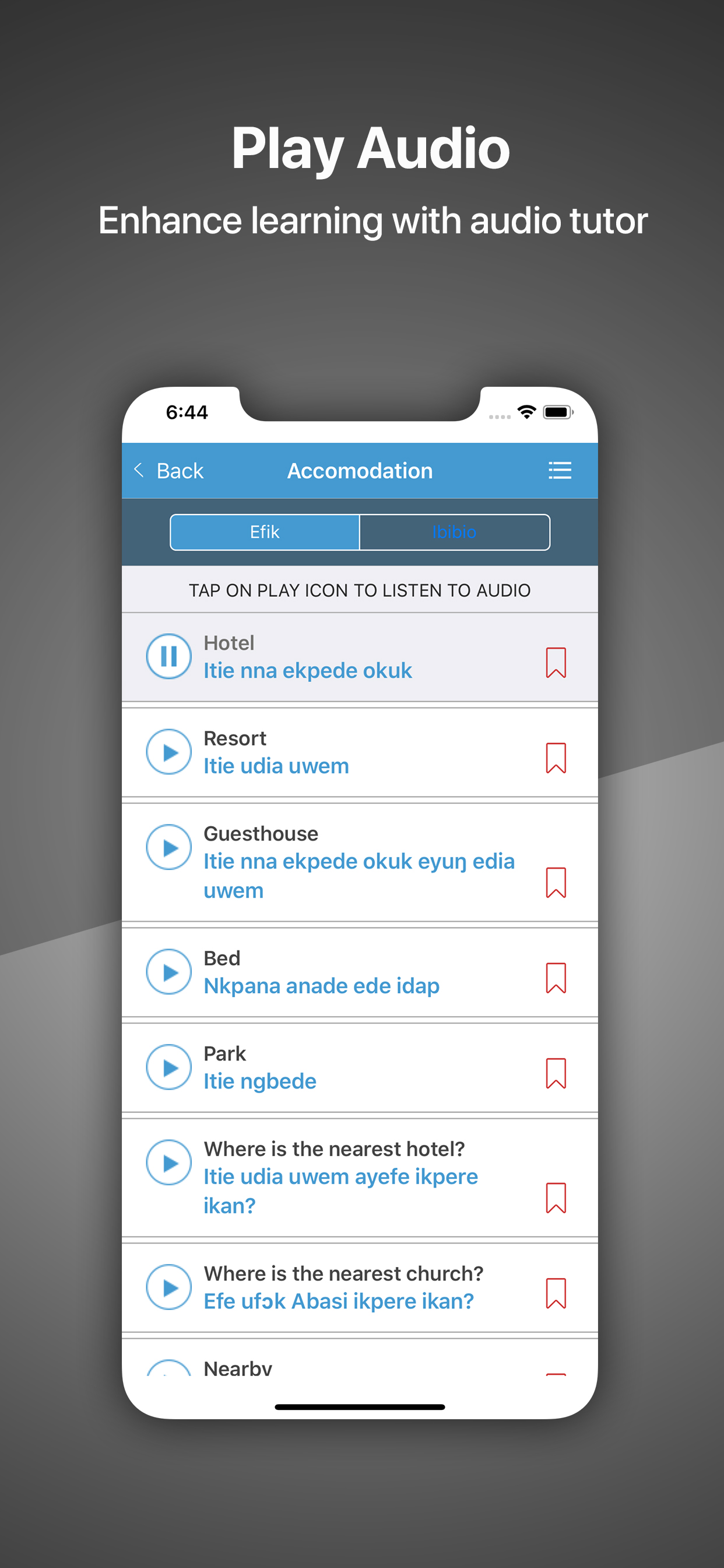 Speak Efik and Ibibio screenshot 3