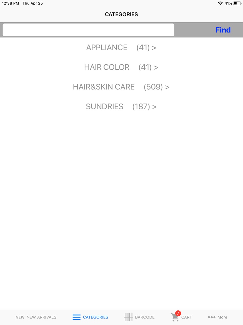 iPad screenshot