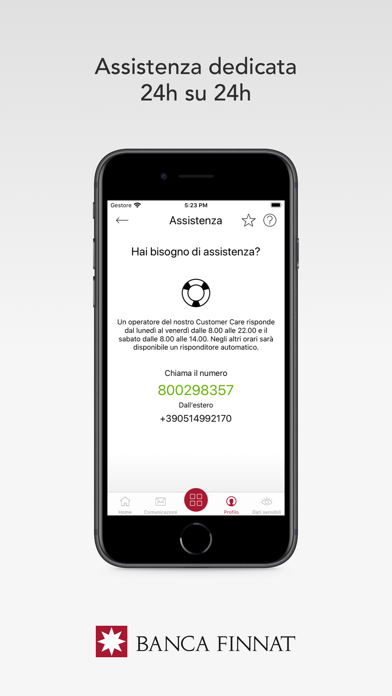 Banca Finnat Mobile Screenshot