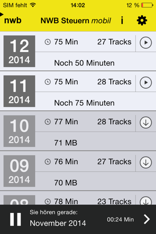 NWB Steuern mobil - náhled