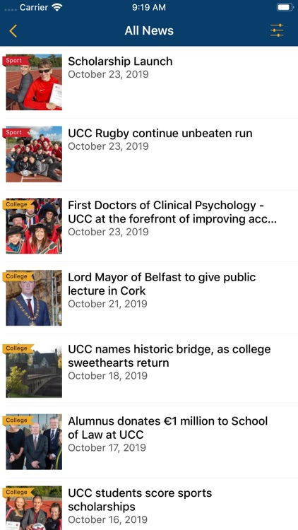 UCC Connect: Campus Info