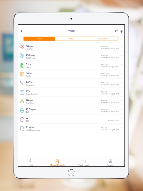 CarePassport iPad screenshot 4 - Medical app