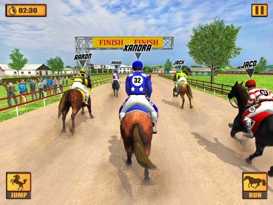 Horse Riding Rival Racing iPad screenshot