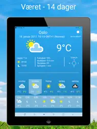 Været i Norge & Radar ipad bilder 0