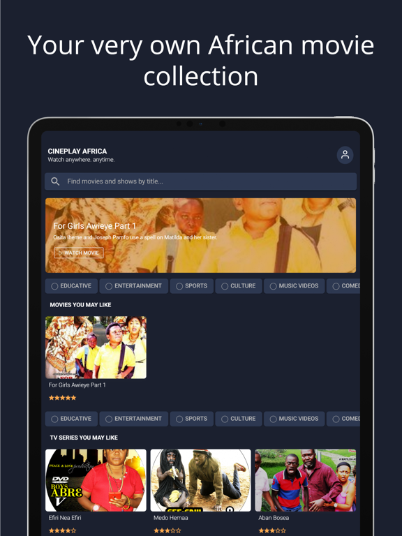 Screenshot #4 pour CinePlay Africa