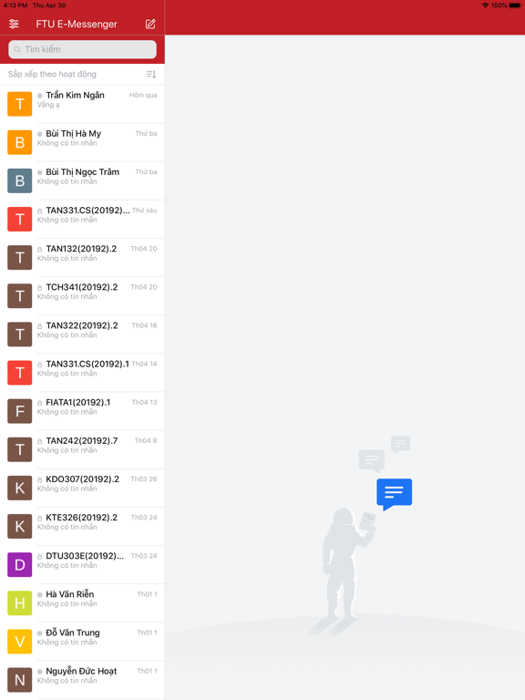 Screenshot #4 pour FTU Messenger