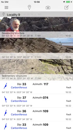 FieldMove Clino screenshot 4